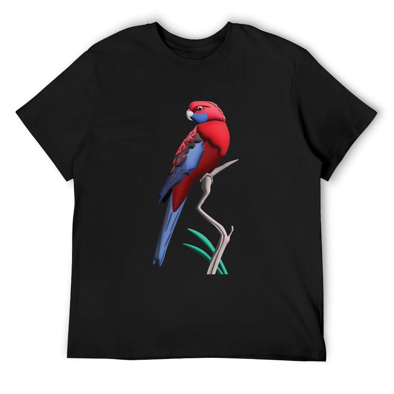 Crimson Rosella T-Shirt shirts graphic tees street wear outfits for men 4XL
Crimson Rosella T-Shirt shirts graphic tees street wear outfits for men 4XL