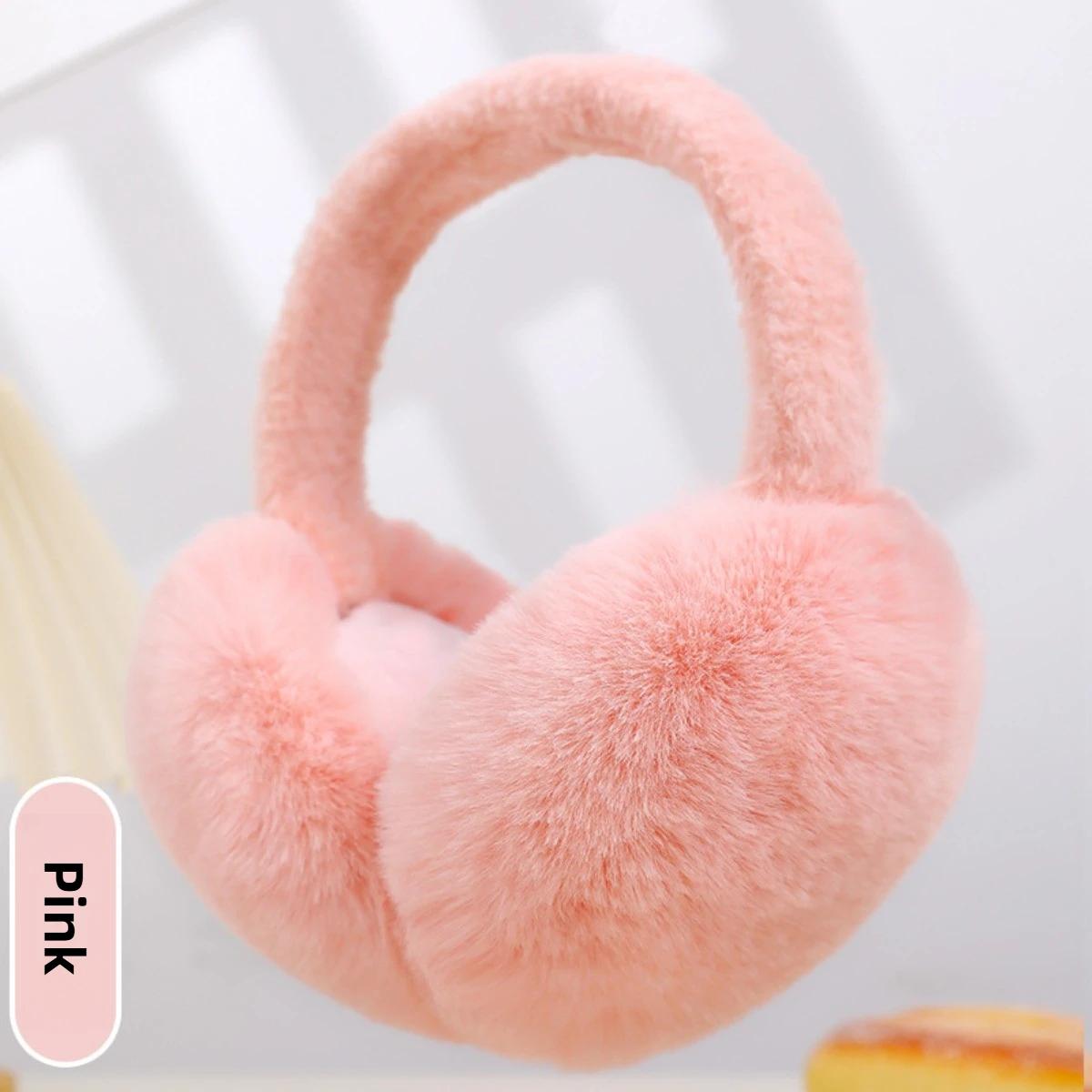 Ear Cover for Winter Foldable Ear Muffs for Women Men Girls Soft Earmuffs Cold Weather Ear Warmers Headband Winter Accessories рожевий
Ear Cover for Winter Foldable Ear Muffs for Women Men Girls Soft Earmuffs Cold Weather Ear Warmers Headband Winter Accessories рожевий