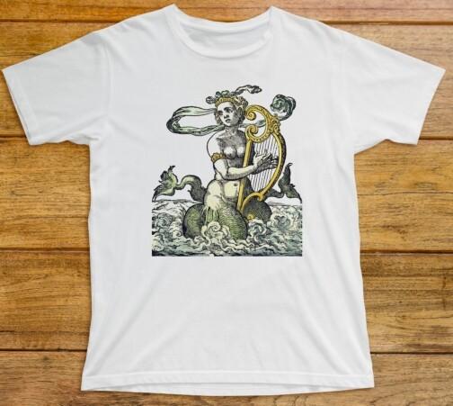 26 Siren Playing Harp T Shirt 950 Mermaid Sea Sailor Ship Greek Mythology Temptress Unisex T-Shirt XXXXL
26 Siren Playing Harp T Shirt 950 Mermaid Sea Sailor Ship Greek Mythology Temptress Unisex T-Shirt XXXXL