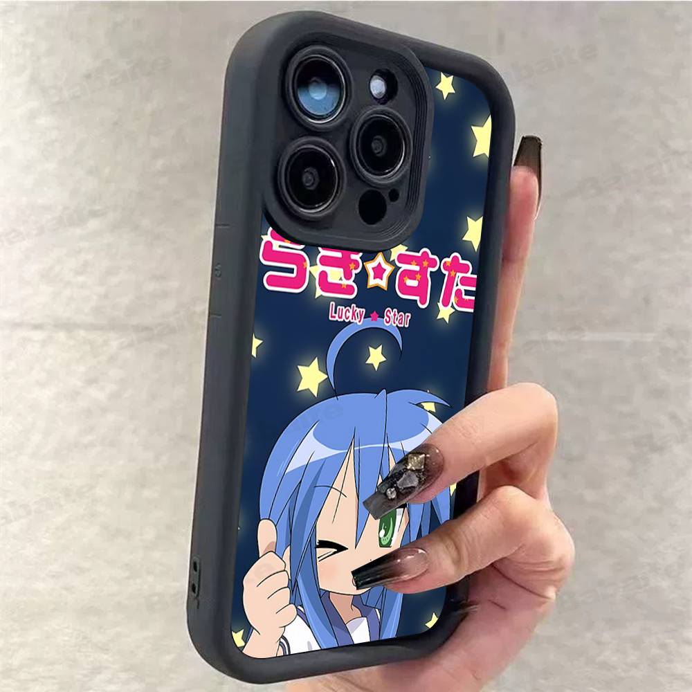 Anime Girl Lucky Star Phone Case For IPhone 17 16 15 14 13 12 11 Pro Max Plus Silicone Shockproof Case iPhone 13 pro
Anime Girl Lucky Star Phone Case For IPhone 17 16 15 14 13 12 11 Pro Max Plus Silicone Shockproof Case iPhone 13 pro