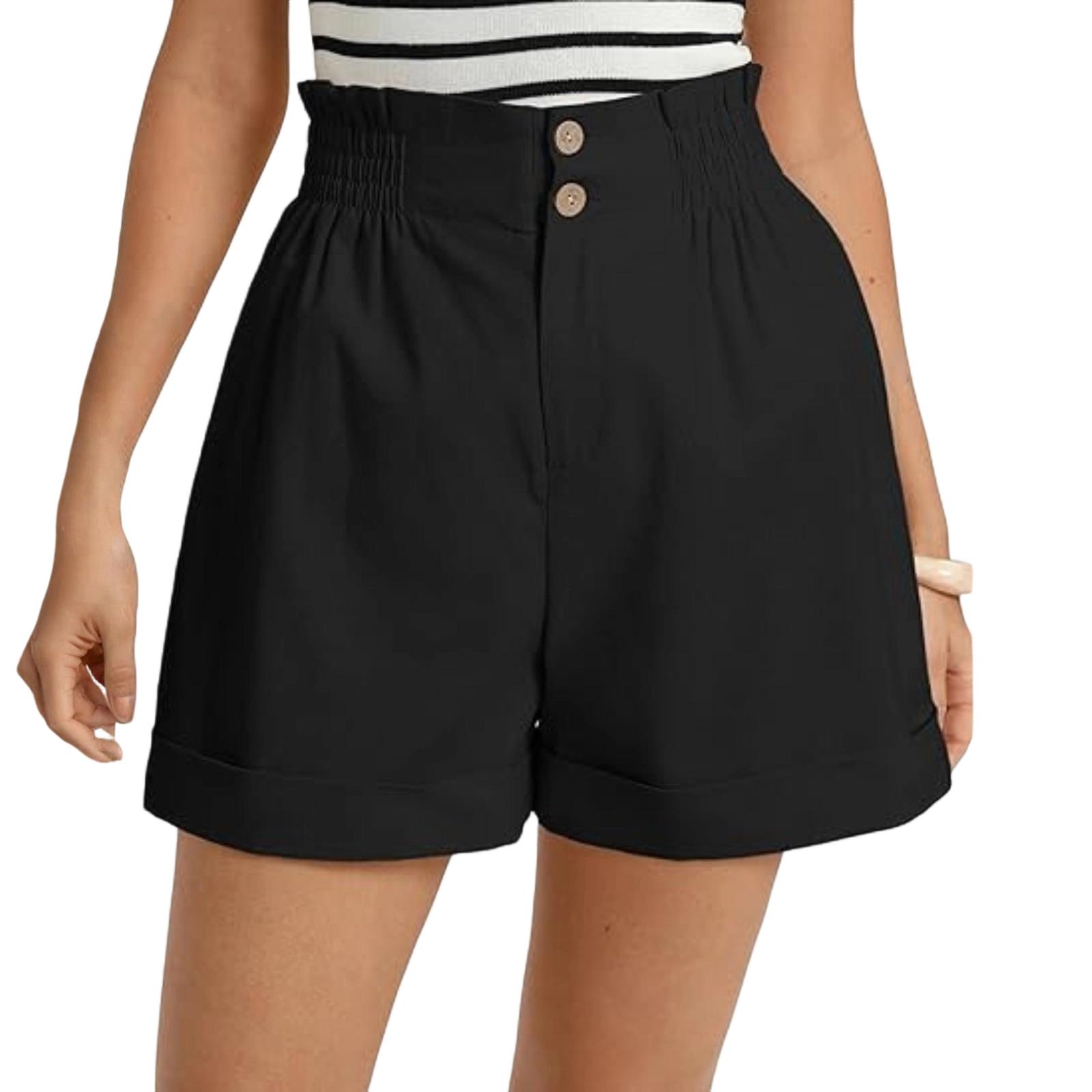 Women s Fashionable Casual Color Elastic Buckle Zipper Pocket Shorts XL чорний
Women s Fashionable Casual Color Elastic Buckle Zipper Pocket Shorts XL чорний