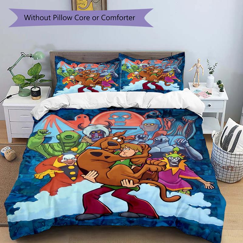 3pcs Scooby Doo and the Mystery of the Cosmic Creatures Quilt Cover Set (1 Quilt Cover + 2 Pillowcases Without Pillow Core), High-Definition Prin 135x200cm
3pcs Scooby Doo and the Mystery of the Cosmic Creatures Quilt Cover Set (1 Quilt Cover + 2 Pillowcases Without Pillow Core), High-Definition Prin 135x200cm