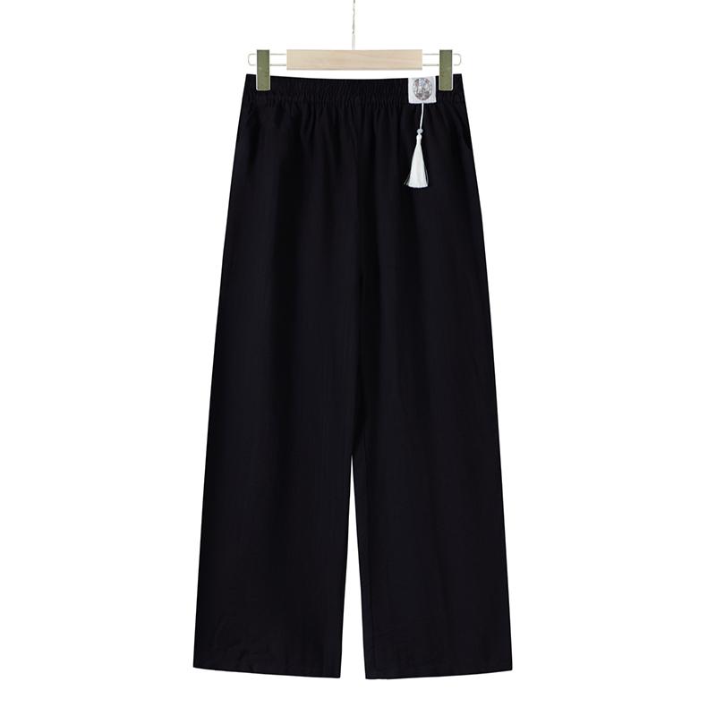Cotton Linen Summer Thin Long Pants Cool Soft Women s High Elasticity Daily Casual Plus Size Solid Color Pants 6XL чорний
Cotton Linen Summer Thin Long Pants Cool Soft Women s High Elasticity Daily Casual Plus Size Solid Color Pants 6XL чорний