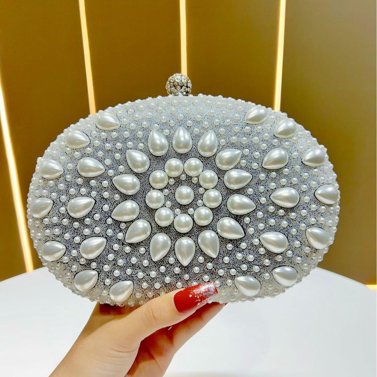 Women s Round Ball Clutch Purse Rhinestones Evening Handbag Beaded Pearl Clutch Bag Banquet Clutch Rhinestone Chain Bags чёрный
Women s Round Ball Clutch Purse Rhinestones Evening Handbag Beaded Pearl Clutch Bag Banquet Clutch Rhinestone Chain Bags чёрный