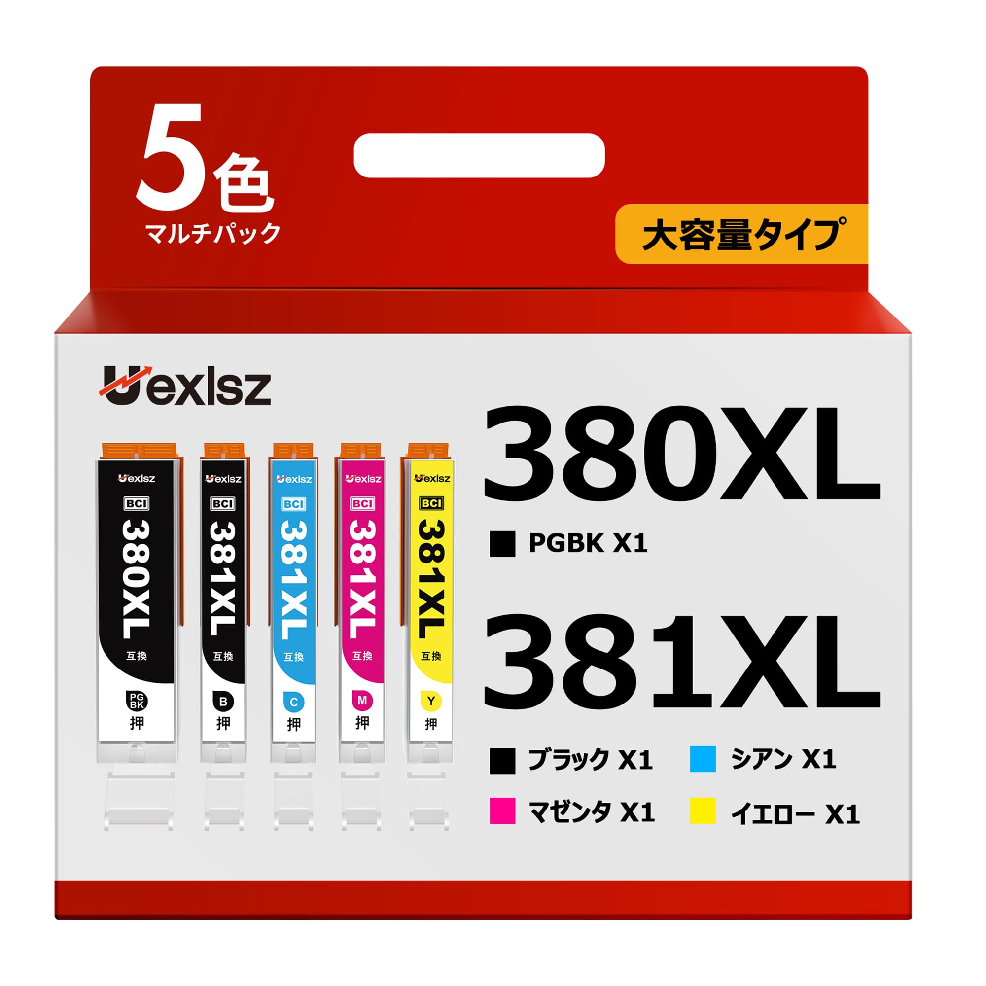 Canon Ink 380 381 5 Colors Large Capacity Canon Ink Cartridge PIXUS TS6130 TS6230 TS6330 TS7330 TS7430 TR7530 TR8530 TR8630 TR9530 TR703 TR9530a
Canon Ink 380 381 5 Colors Large Capacity Canon Ink Cartridge PIXUS TS6130 TS6230 TS6330 TS7330 TS7430 TR7530 TR8530 TR8630 TR9530 TR703 TR9530a