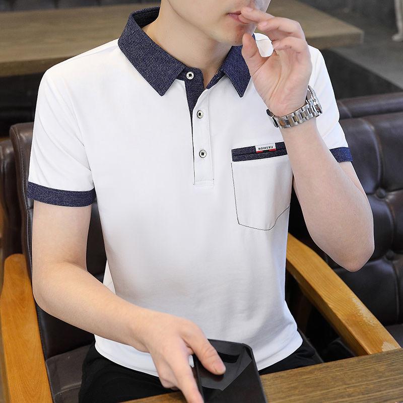 Contrasting Colors Patchwork T-shirts Men s Clothing Business Casual Summer Polo-Neck Button Slim Stylish Pockets Polo Shirts L білий
Contrasting Colors Patchwork T-shirts Men s Clothing Business Casual Summer Polo-Neck Button Slim Stylish Pockets Polo Shirts L білий