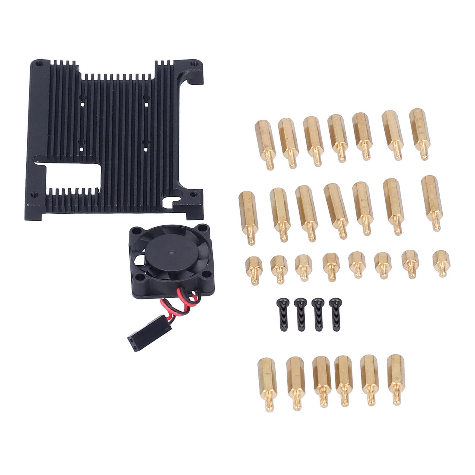 Радиатор для Raspberry Pi 4B Embedded Armour CPU Cooling Fan Cooler Radiator из алюминиевого сплава
Радиатор для Raspberry Pi 4B Embedded Armour CPU Cooling Fan Cooler Radiator из алюминиевого сплава