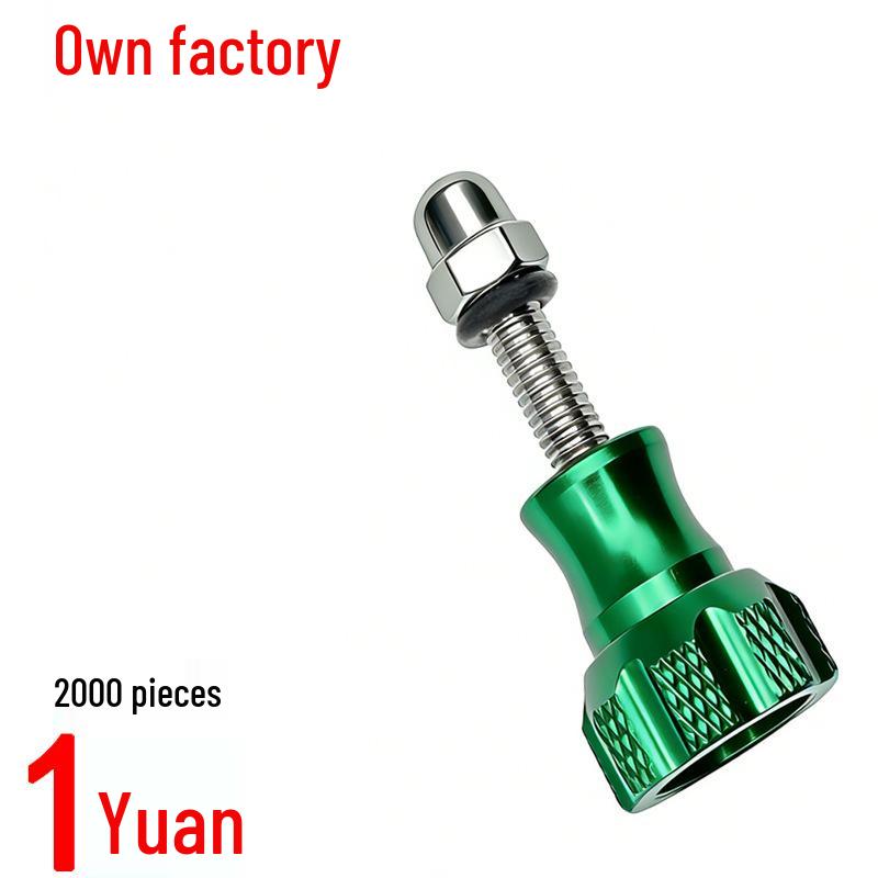 GoPro, DJI, Insta360 Compatible Metal Long Screw Accessory for Sports Cameras зелёный
GoPro, DJI, Insta360 Compatible Metal Long Screw Accessory for Sports Cameras зелёный