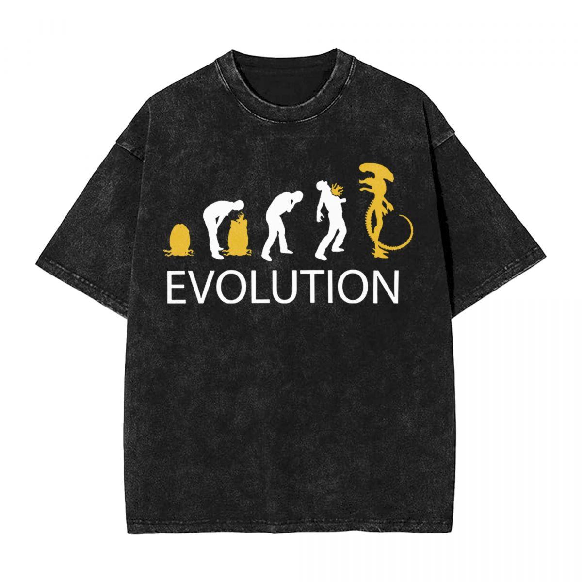 Alien Evolution Costume Alien Vs Predator T Shirts Washed Cotton Harajuku TShirt Vintage for Men Streetwear Graphic Tee Shirt S
Alien Evolution Costume Alien Vs Predator T Shirts Washed Cotton Harajuku TShirt Vintage for Men Streetwear Graphic Tee Shirt S