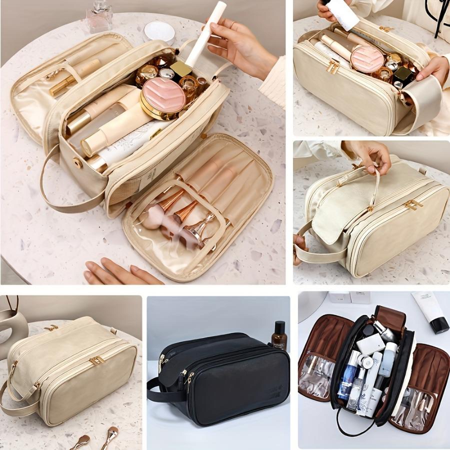 Women s Multifunctional Cosmetic Bag Large Capacity Portable Travel Makeup Brush Toiletries Storage Bag
Women s Multifunctional Cosmetic Bag Large Capacity Portable Travel Makeup Brush Toiletries Storage Bag