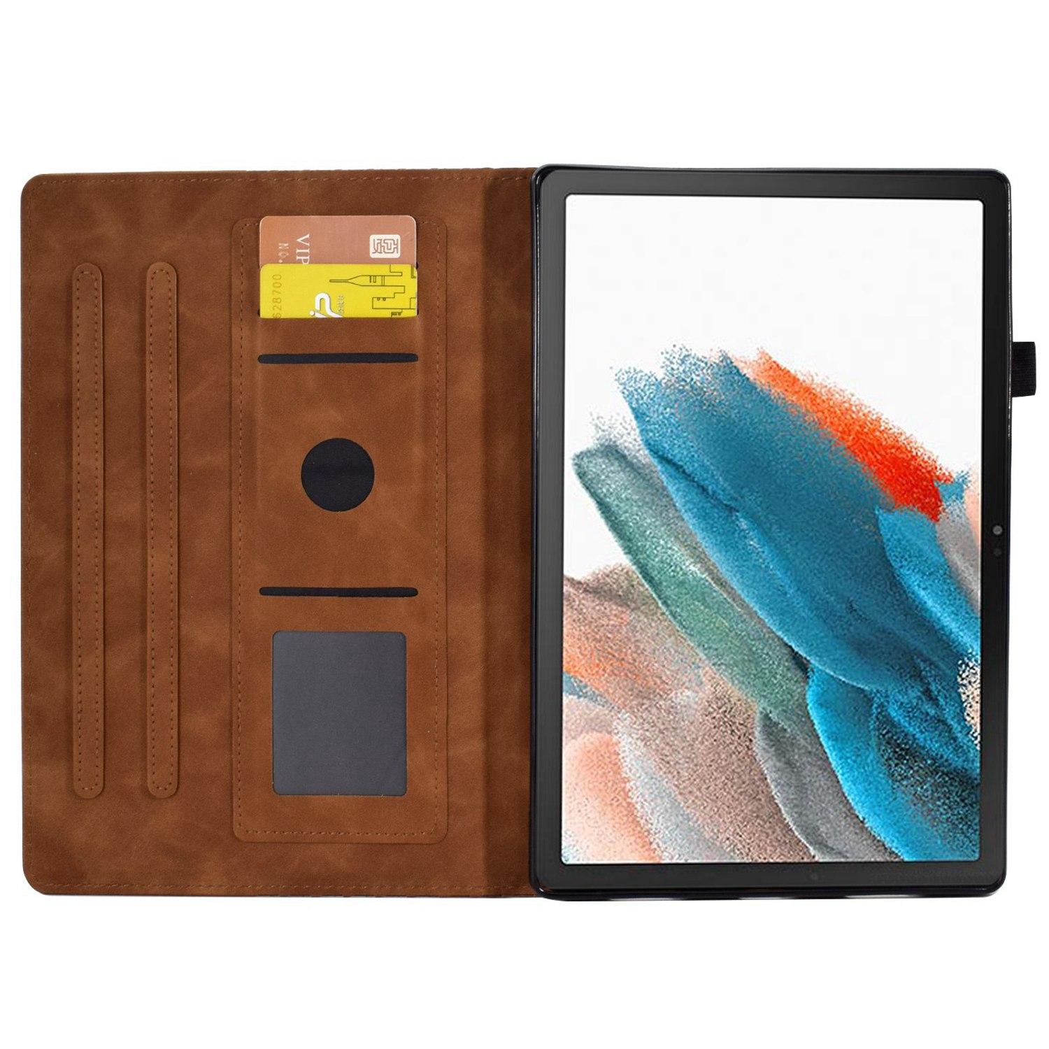 For Samsung Galaxy Tab A8 10.5 (2021) (X200/X205)/Tab A8 10.5 (2022) Protective Case Stitching Cover Auto Wake/Sleep Tablet Case with Card Slots/Stand Brown
For Samsung Galaxy Tab A8 10.5 (2021) (X200/X205)/Tab A8 10.5 (2022) Protective Case Stitching Cover Auto Wake/Sleep Tablet Case with Card Slots/Stand Brown