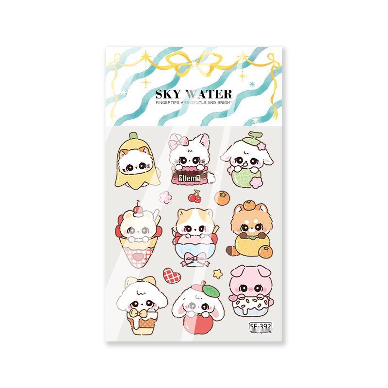 6D Embossed Cartoon Kitten Stickers for Phones & Journals
6D Embossed Cartoon Kitten Stickers for Phones & Journals