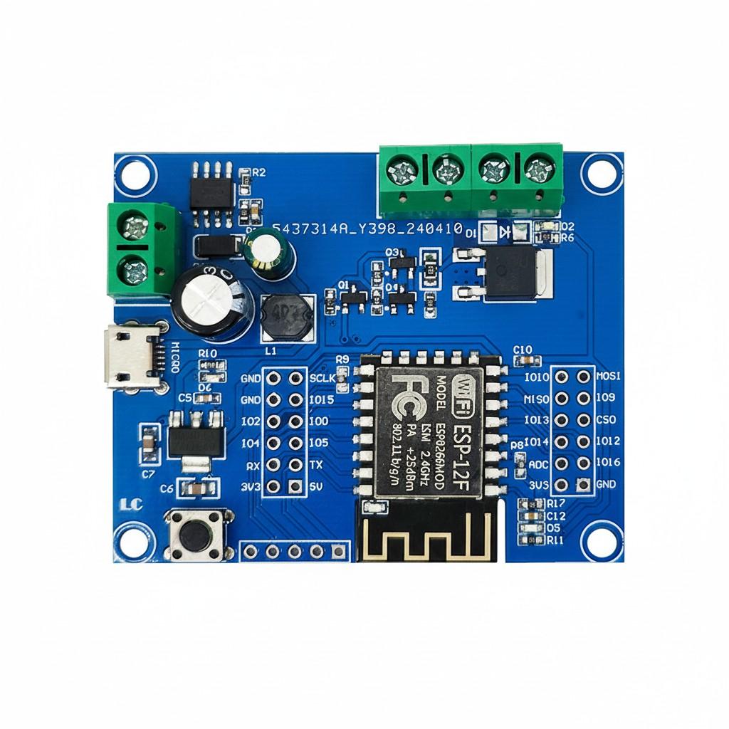 DC Power ESP12F Single-Channel MOS Switch Module 5-80V Input Development Board 10*10*2 білий
DC Power ESP12F Single-Channel MOS Switch Module 5-80V Input Development Board 10*10*2 білий
