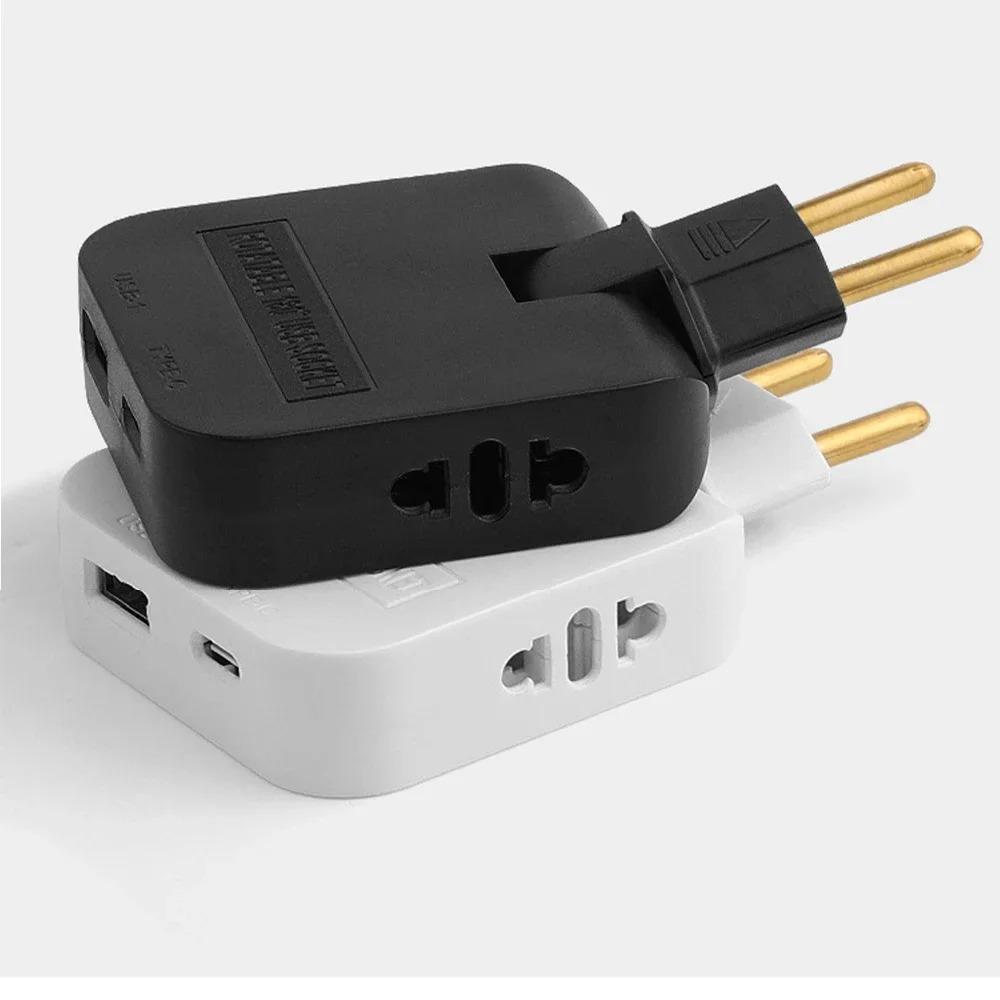 4 in 1 Foldable EU Plug Adapter with USB and Type C Ports 180° European Power Converter Extension Socket Charger EU белый
4 in 1 Foldable EU Plug Adapter with USB and Type C Ports 180° European Power Converter Extension Socket Charger EU белый