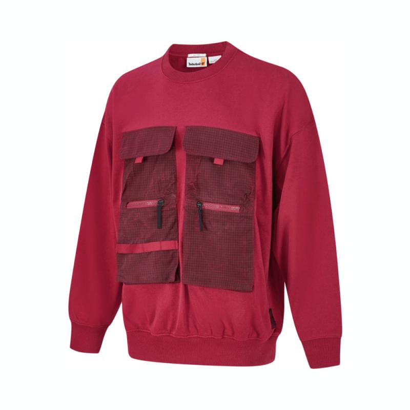 Timberland Media Utility Crew Neck Color Block Sports Casual Fashion Long Sleeve Sweatshirt Unisex sweatshirt Red A664F-637 XL
Timberland Media Utility Crew Neck Color Block Sports Casual Fashion Long Sleeve Sweatshirt Unisex sweatshirt Red A664F-637 XL