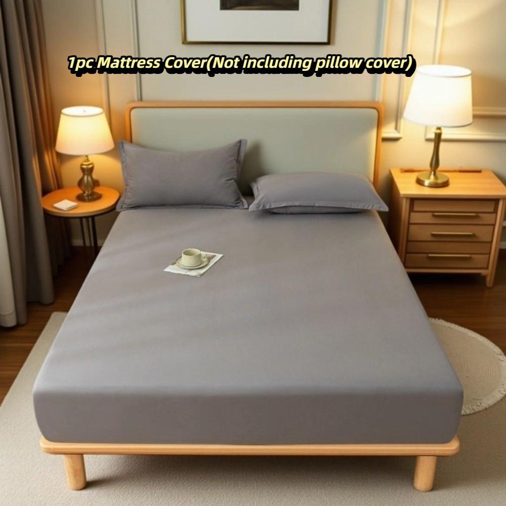 Покрывало для матраса с ромбовидным узором, водонепроницаемое, наматрасник, топпер для матраса, накладка на матрас, спальня серый