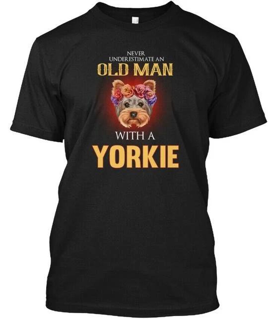 Old Man With A Yorkie Never Underestimate An TTshirt Made in USA Size S to 5XL 2XL
Old Man With A Yorkie Never Underestimate An TTshirt Made in USA Size S to 5XL 2XL