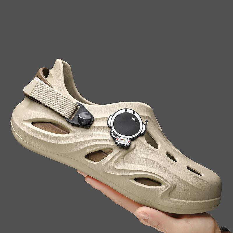 Мужские туфли с дырками летние на платформе крутые тапочки пляжная сумка голова противоскользящие дезодорирующие парные тапочки женские 45 хаки
Мужские туфли с дырками летние на платформе крутые тапочки пляжная сумка голова противоскользящие дезодорирующие парные тапочки женские 45 хаки