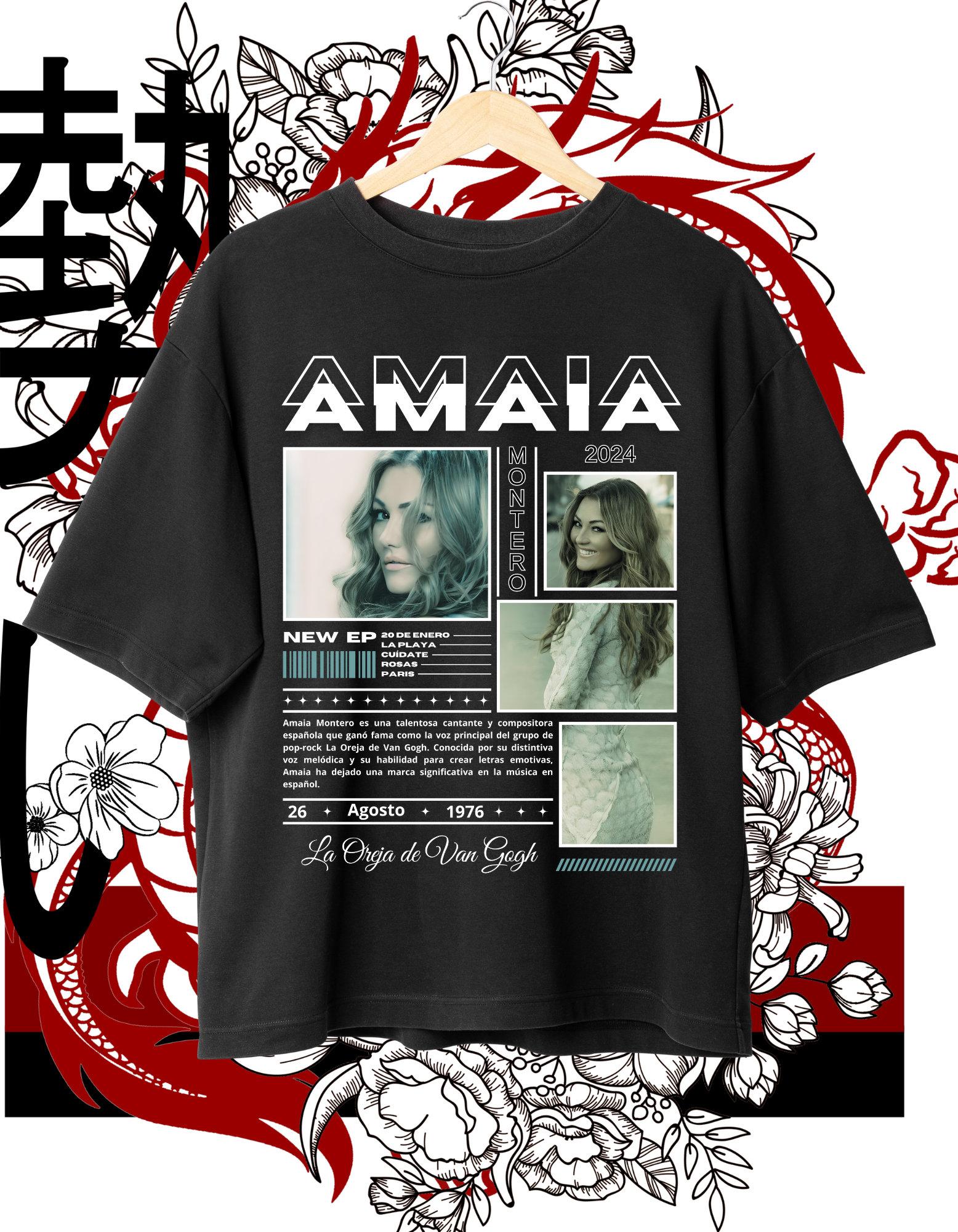 2526 Summer 100 Pure Cotton Amaia Montero Tshirt for Music Lovers Trendy Shortsleeved and Breathable for Both Unisex and Women S
2526 Summer 100 Pure Cotton Amaia Montero Tshirt for Music Lovers Trendy Shortsleeved and Breathable for Both Unisex and Women S