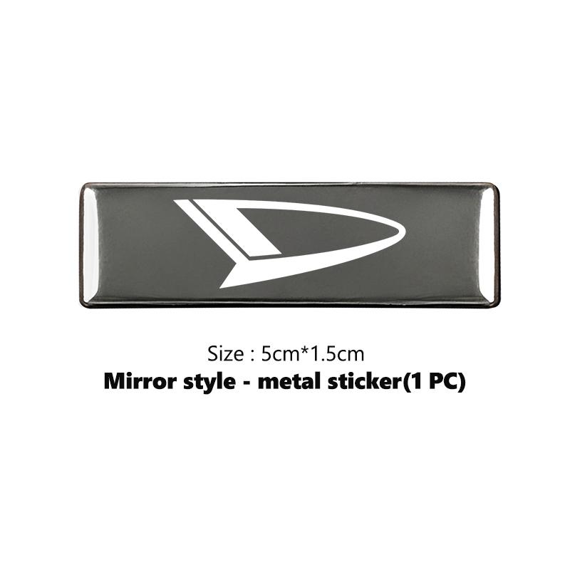 For Daihatsu Car Trunk Sticker Emblem Aluminum Alloy Exterior Sticker Decoration Accessories Move Terios YRV Terios Sirion Mira
For Daihatsu Car Trunk Sticker Emblem Aluminum Alloy Exterior Sticker Decoration Accessories Move Terios YRV Terios Sirion Mira