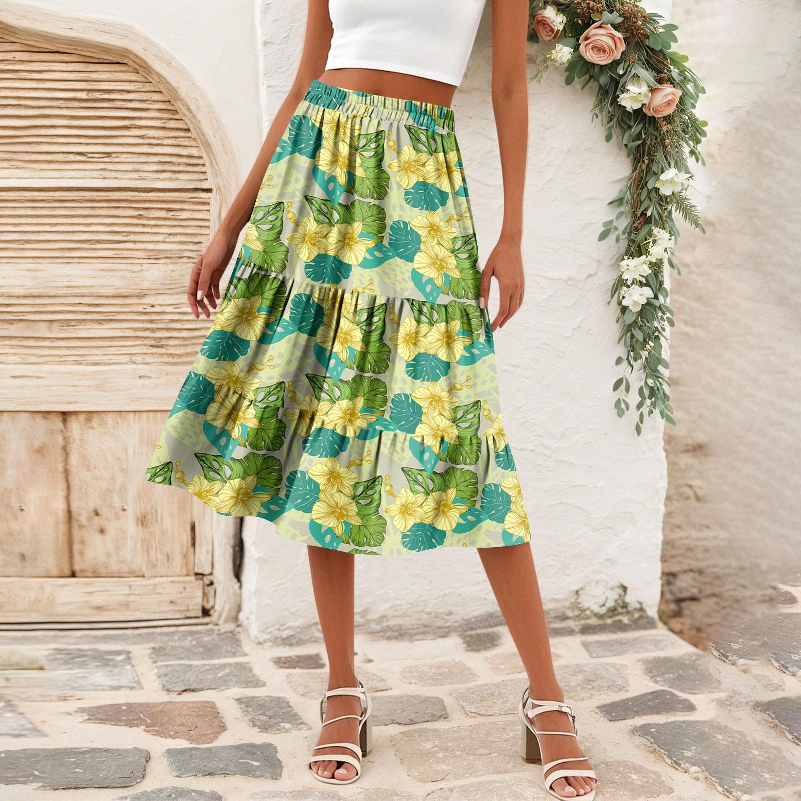 Жіноча повсякденна спідниця А-силуету з високою талією та принтом у смужку в горошок з кишенями XL
Жіноча повсякденна спідниця А-силуету з високою талією та принтом у смужку в горошок з кишенями XL