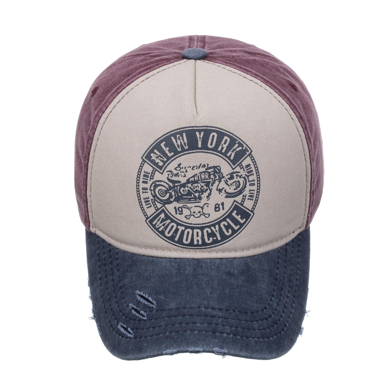 Spring and summer new washed contrasting colors printed round label motorcycle baseball cap cap cap sun hat sun hat Adjustable помаранчевий
Spring and summer new washed contrasting colors printed round label motorcycle baseball cap cap cap sun hat sun hat Adjustable помаранчевий