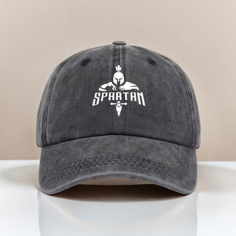 Adjustable Spartan Print Baseball Cap Unisex Sun Hat чёрный
Adjustable Spartan Print Baseball Cap Unisex Sun Hat чёрный
