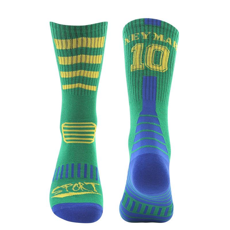 Men s Mid-Length Thin Football Socks - Sweat-Wicking, Wear-Resistant, New Club World Cup Design One Size
Men s Mid-Length Thin Football Socks - Sweat-Wicking, Wear-Resistant, New Club World Cup Design One Size