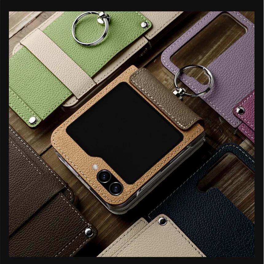 Splicing Cases For Samsung Galaxy Z Flip5 Phone Case Plain Pattern Protective Case With Ring Galaxy Z Flip5 Protective Cover New For SM Z Flip5
Splicing Cases For Samsung Galaxy Z Flip5 Phone Case Plain Pattern Protective Case With Ring Galaxy Z Flip5 Protective Cover New For SM Z Flip5