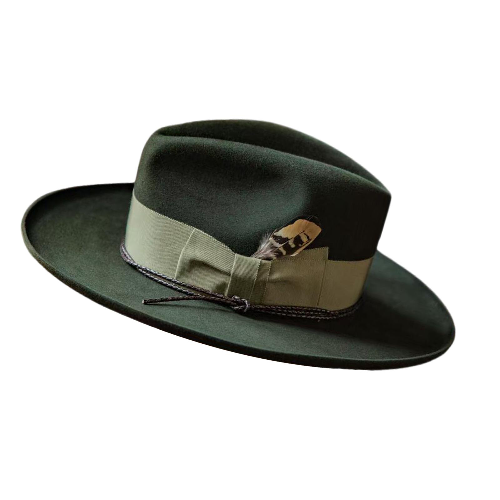 Classical Wool Hat With Woven Ribbon Decors For Fashion Enthusiasts Head Accessory for Formal Event Gathering армія зелений колір
Classical Wool Hat With Woven Ribbon Decors For Fashion Enthusiasts Head Accessory for Formal Event Gathering армія зелений колір