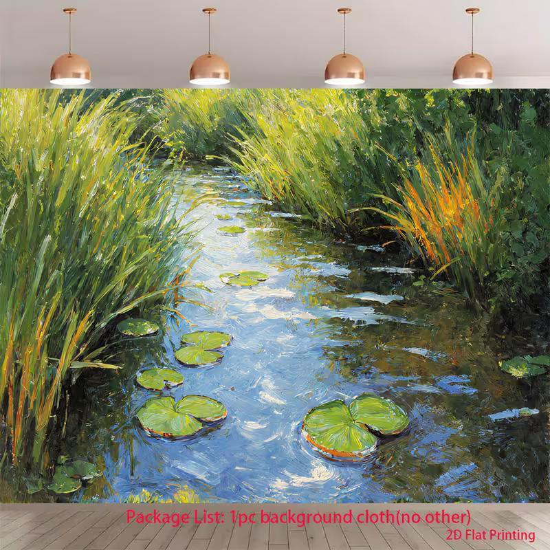 2D Artistic Monet Style Tapestry for Nature Content Creation & Home Decor 47.2x31.5inch/120*80cm
2D Artistic Monet Style Tapestry for Nature Content Creation & Home Decor 47.2x31.5inch/120*80cm