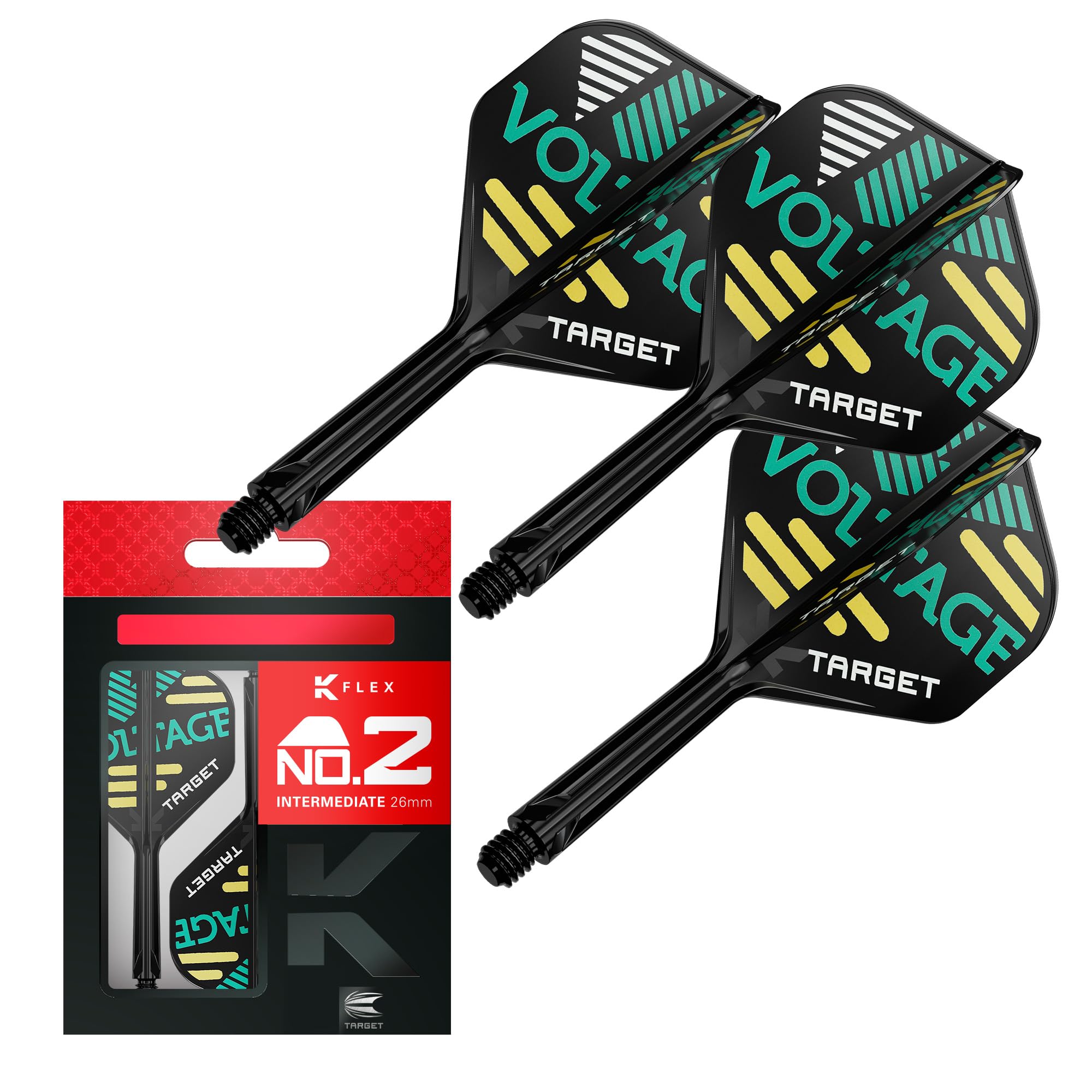 TARGET Rob Cross K-Flex flight and shaft system No.2 intermediate 26mm чёрный
TARGET Rob Cross K-Flex flight and shaft system No.2 intermediate 26mm чёрный