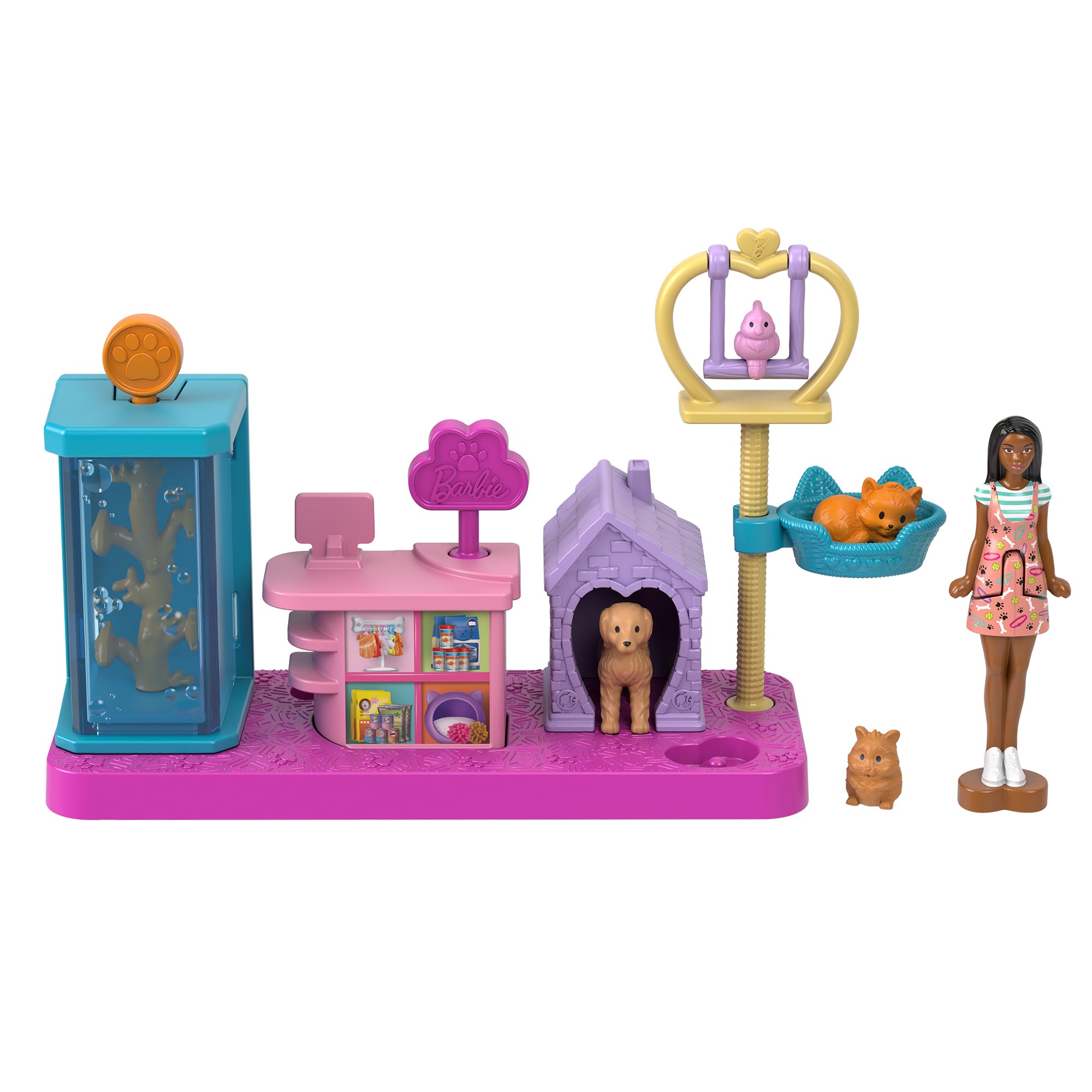 Barbie Mini Barbieland Pet Shop Dress Up Play Micro Doll 1 Ігровий набір віком від 6 років Рожевий JCR30 Лялька/ігра в будиночок/прикидання
Barbie Mini Barbieland Pet Shop Dress Up Play Micro Doll 1 Ігровий набір віком від 6 років Рожевий JCR30 Лялька/ігра в будиночок/прикидання