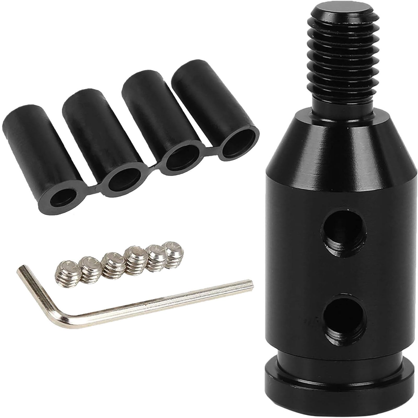 Mirhua 12x1.25 Car Shift Knob Adapter Shift Lever Screw Adapter Universal Car Shift Knob Adapter for Screwless Shifter (Black) чорний
Mirhua 12x1.25 Car Shift Knob Adapter Shift Lever Screw Adapter Universal Car Shift Knob Adapter for Screwless Shifter (Black) чорний