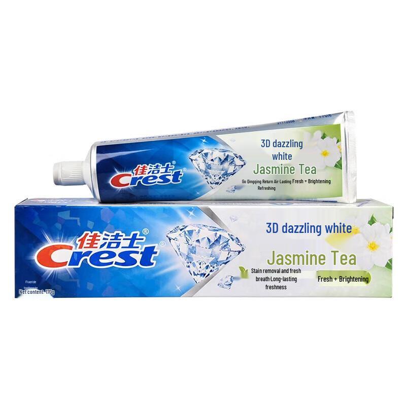 Crest 3D White Jasmine Tea Fresh Breath Toothpaste
Crest 3D White Jasmine Tea Fresh Breath Toothpaste