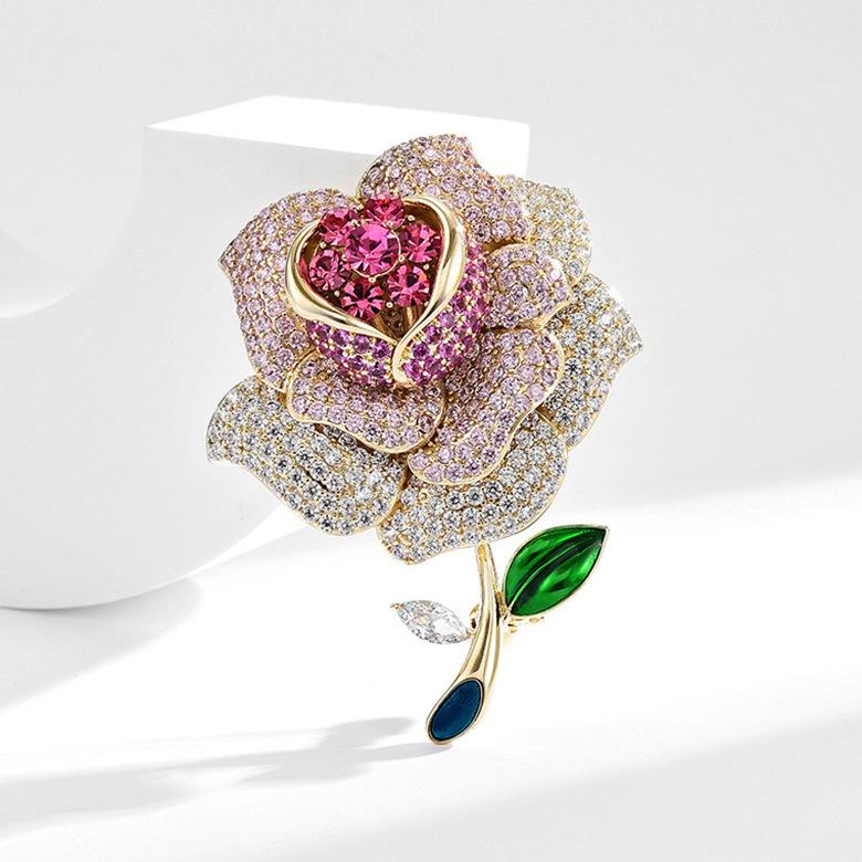 High-end Full Diamond Rose Brooch, Elegant and Feminine Brooch Design, Niche Brooch
High-end Full Diamond Rose Brooch, Elegant and Feminine Brooch Design, Niche Brooch