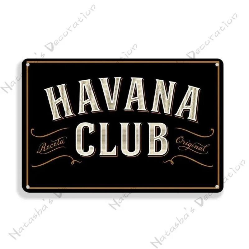 Havana Club Rum Bar Metal Sign 30x20cm, Vintage Alcohol Advertising Decor
Havana Club Rum Bar Metal Sign 30x20cm, Vintage Alcohol Advertising Decor