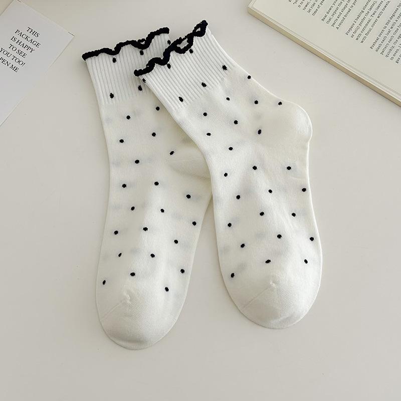 White Wooden Ear Cuff Children s Mid-length Stockings, Spring/summer Light Style, Sweet and Cute Polka Dot Lace Short Stockings, Without Bones 1 pair белый
White Wooden Ear Cuff Children s Mid-length Stockings, Spring/summer Light Style, Sweet and Cute Polka Dot Lace Short Stockings, Without Bones 1 pair белый
