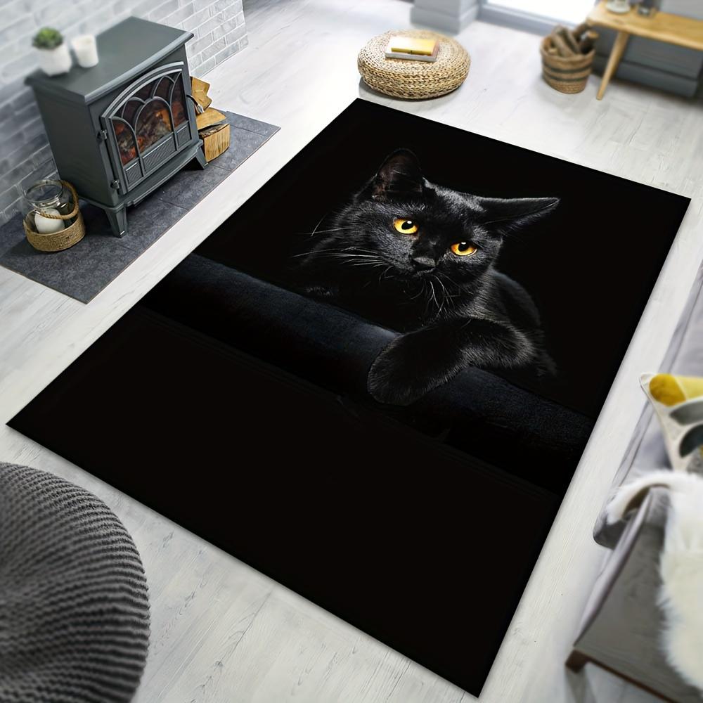 1pc Black cat Pattern Carpet, Area Rug For Living Room Bedroom Room Bed Chair Non-slip Outdoor Camping Rug Floor Mat Home Room Decoration 60cm by 90cm
1pc Black cat Pattern Carpet, Area Rug For Living Room Bedroom Room Bed Chair Non-slip Outdoor Camping Rug Floor Mat Home Room Decoration 60cm by 90cm