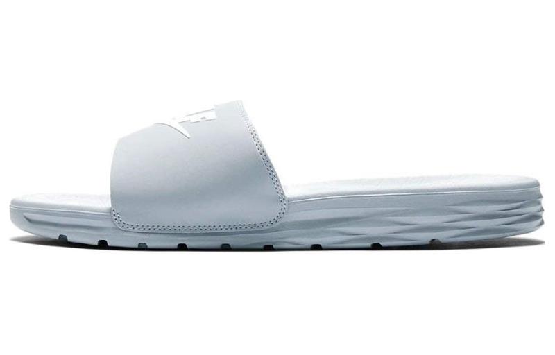 Nike Benassi Slides Wolf Grey White 910311-002 44
Nike Benassi Slides Wolf Grey White 910311-002 44