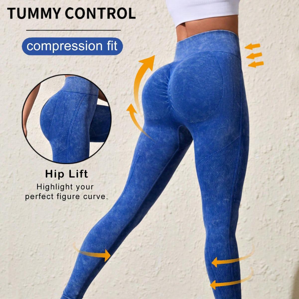 European & American Seamless High-Waist Yoga Pants - Hip-Lifting Peach Butt Sports Leggings for Women Small синій
European & American Seamless High-Waist Yoga Pants - Hip-Lifting Peach Butt Sports Leggings for Women Small синій