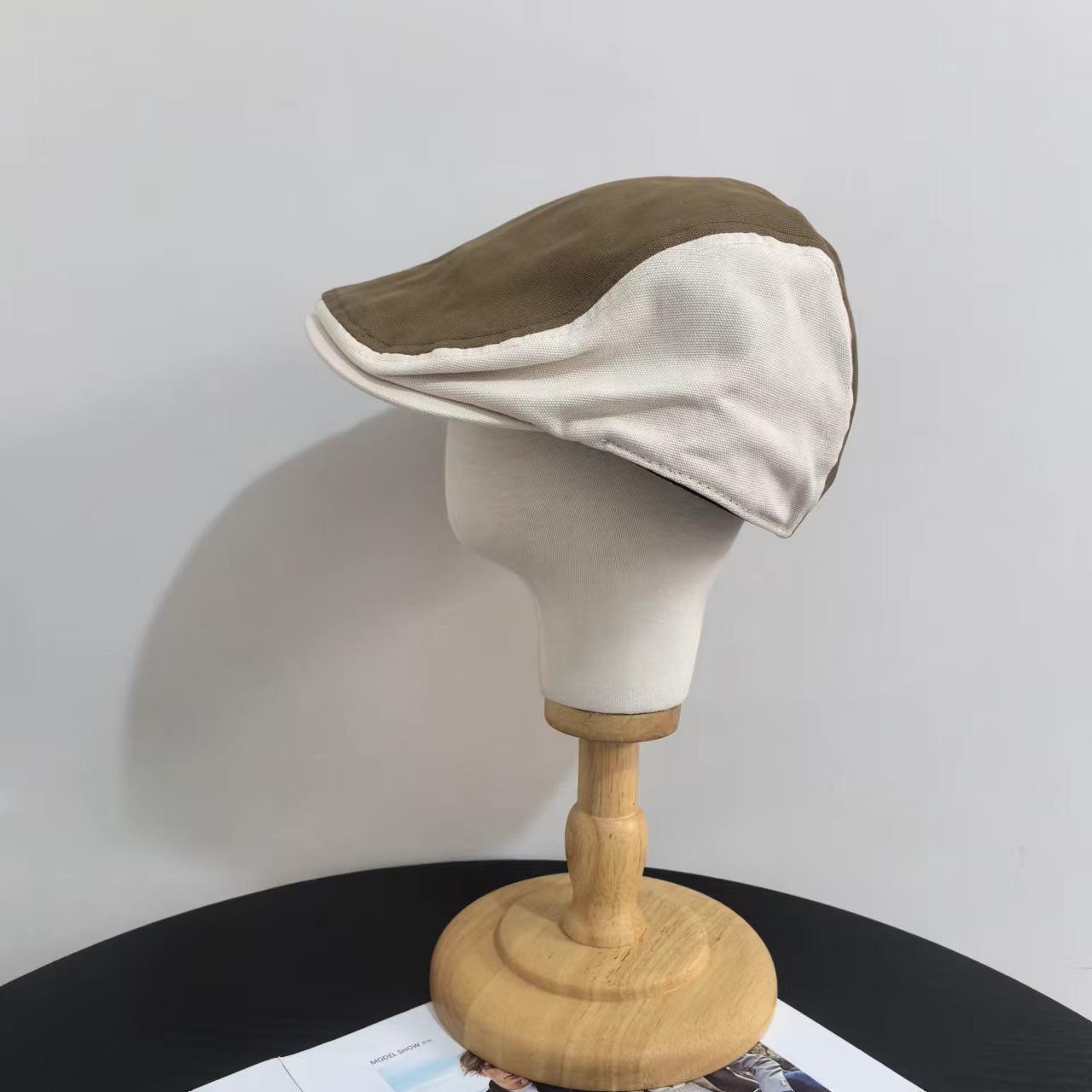 Summer Internet celebrities versatile retro literature and art anti-wear newsboy duckbill hat spring and autumn color matching forward hat children M(56-58cm) темно-коричневого кольору
Summer Internet celebrities versatile retro literature and art anti-wear newsboy duckbill hat spring and autumn color matching forward hat children M(56-58cm) темно-коричневого кольору