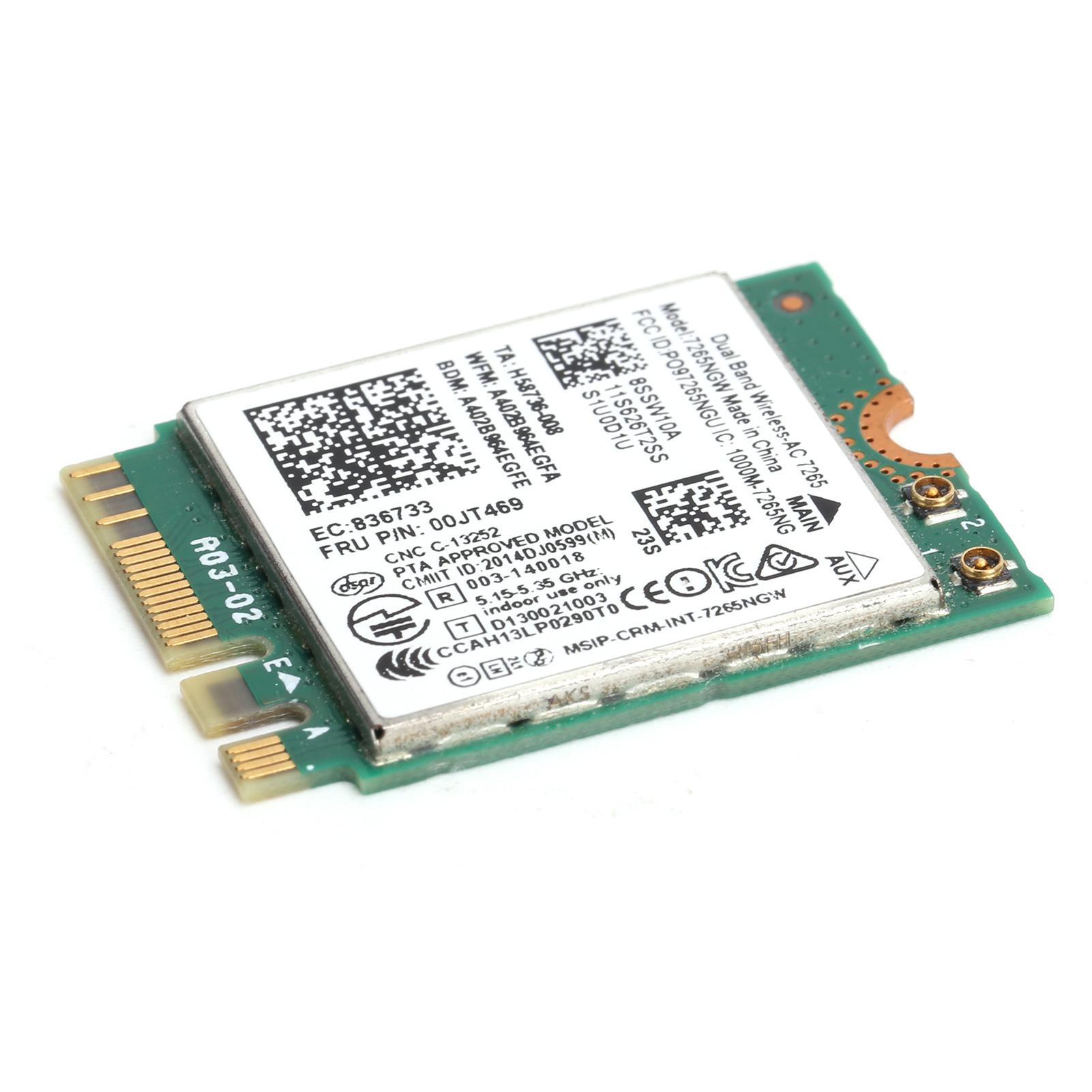 Бездротова мережева карта Двохдіапазонний Bluetooth Wifi Модуль для Lenovo ThinkPad X250 T450 T550
Бездротова мережева карта Двохдіапазонний Bluetooth Wifi Модуль для Lenovo ThinkPad X250 T450 T550