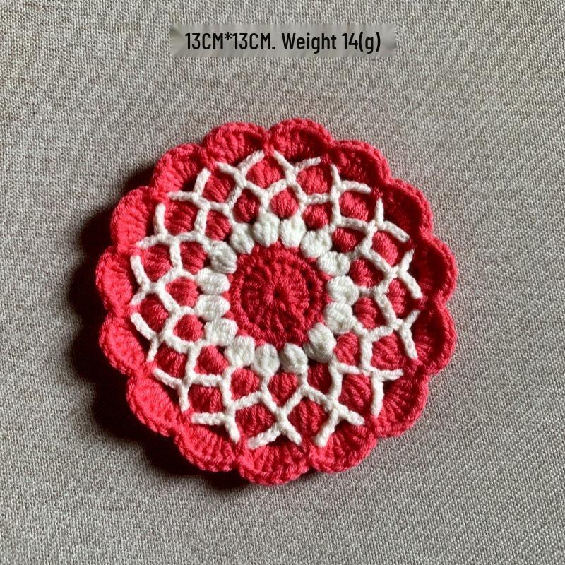 Handcrafted Yarn Coaster: Insulated, Creative Holiday Gift кавун червоний колір
Handcrafted Yarn Coaster: Insulated, Creative Holiday Gift кавун червоний колір