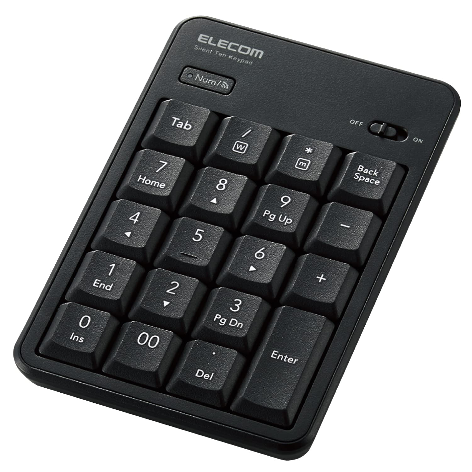 ELECOM Numeric Keypad Bluetooth Quiet Design Antibacterial Compatible with Black Windows/Chrome OS/macOS TK-TBM023SKBK чорний
ELECOM Numeric Keypad Bluetooth Quiet Design Antibacterial Compatible with Black Windows/Chrome OS/macOS TK-TBM023SKBK чорний