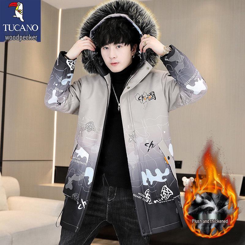 Woodpecker Men s Winter Plush Hooded Parka 4XL
Woodpecker Men s Winter Plush Hooded Parka 4XL