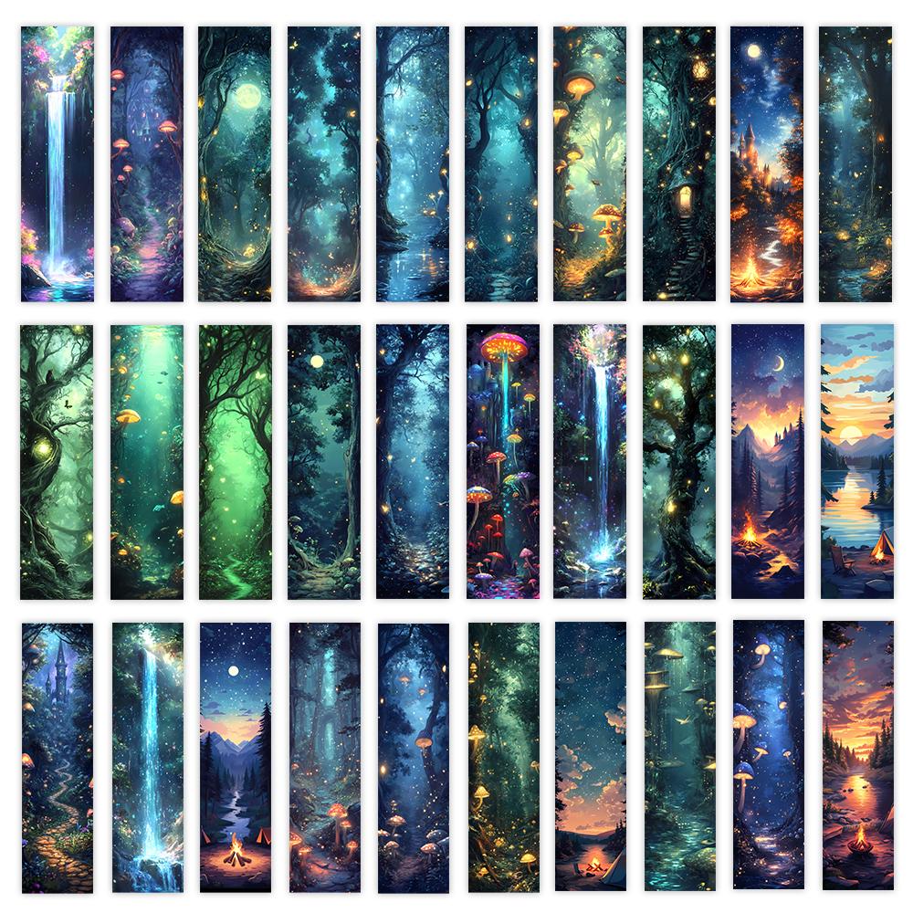 32 шт., Закладки «Фэнтезийный лес, звездное небо», подходят для учителей, читателей и книголюбов, подарок на день рождения
32 шт., Закладки «Фэнтезийный лес, звездное небо», подходят для учителей, читателей и книголюбов, подарок на день рождения