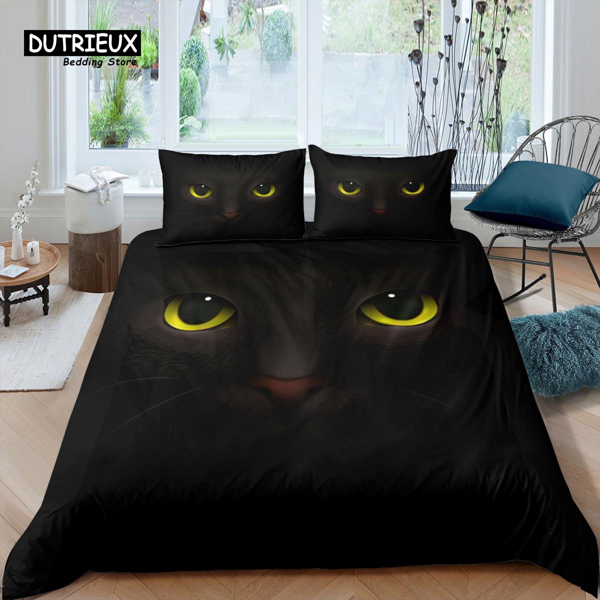 Home Living Luxury 3D Cat s Eye Bedding Set Duvet Cover Set Pillowcase Kids Bedding Set Queen and King EU/US/AU/UK Size (135x200cm)
Home Living Luxury 3D Cat s Eye Bedding Set Duvet Cover Set Pillowcase Kids Bedding Set Queen and King EU/US/AU/UK Size (135x200cm)