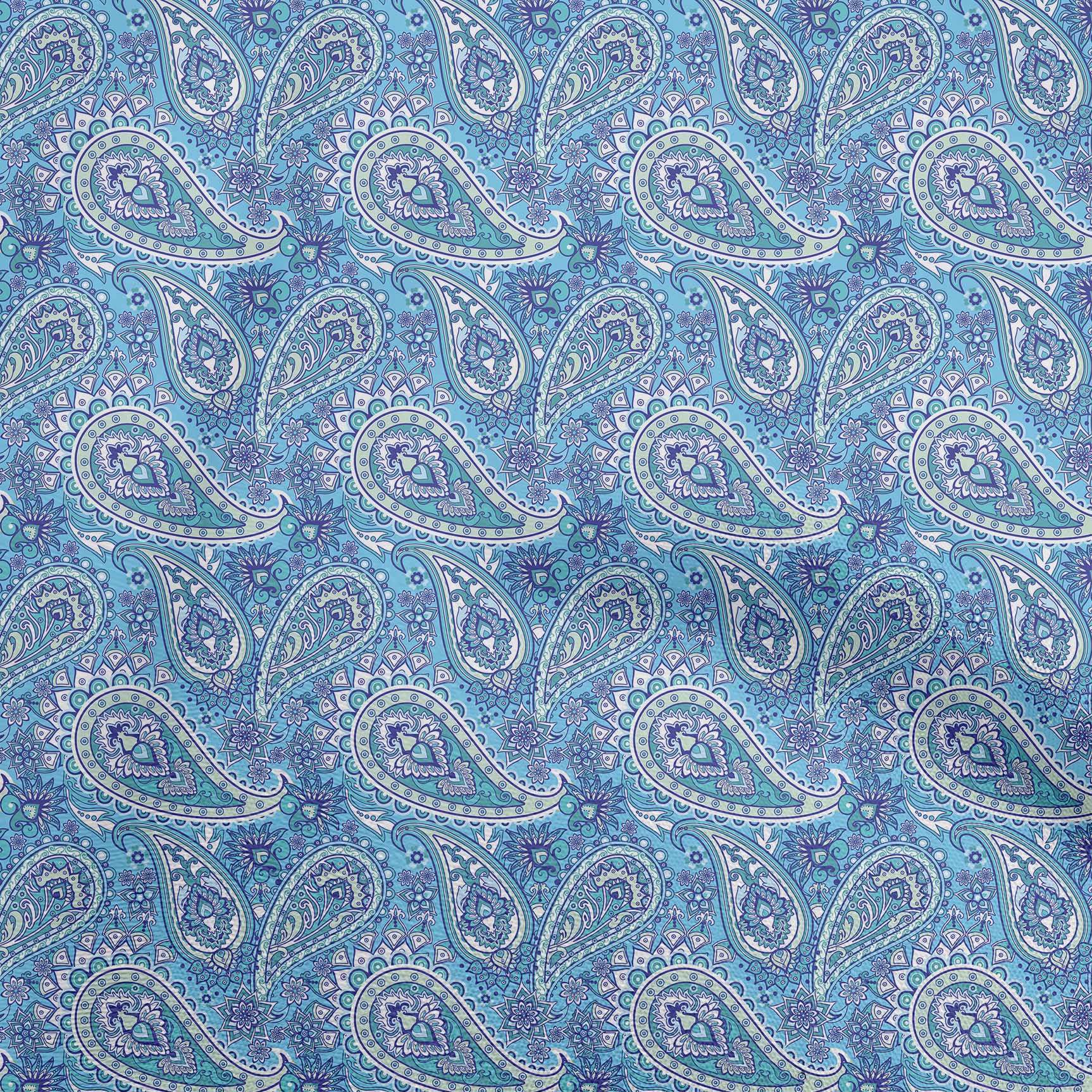 oneOone Cotton Flex Голубая ткань Пейсли Ремесленные проекты Декор Ткань с принтом в ярдах 40 дюймов 42 Inch Wide - Viscose Chiffon аква голубой
oneOone Cotton Flex Голубая ткань Пейсли Ремесленные проекты Декор Ткань с принтом в ярдах 40 дюймов 42 Inch Wide - Viscose Chiffon аква голубой
