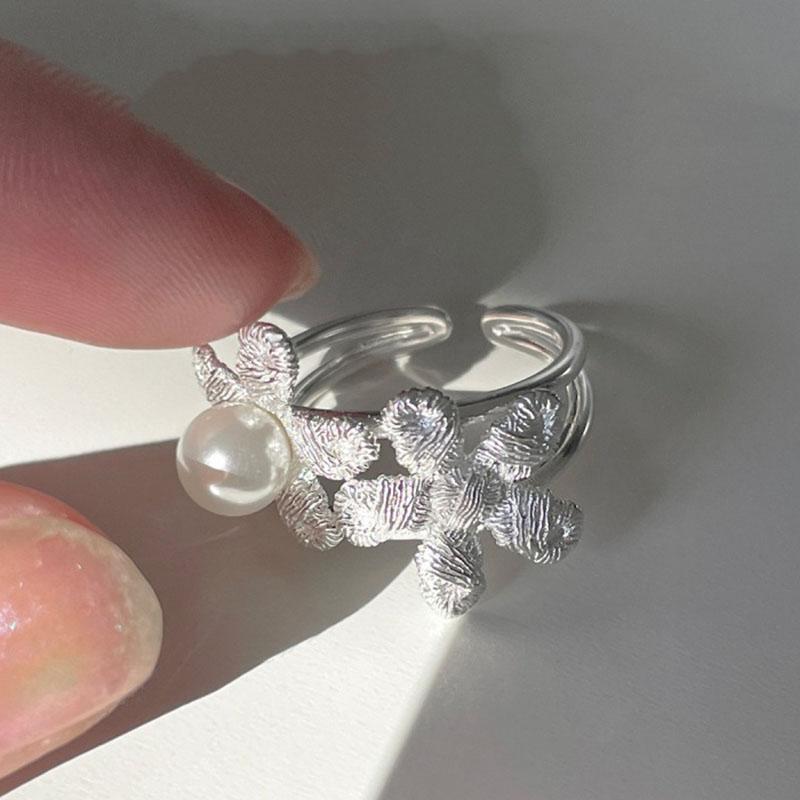 Кольца Foxanry с жемчугом для женщин, пары, новые модные элегантные цветочные геометрические геометрические ювелирные изделия ручной работы, подарки на день рождения 17mm серебряный
Кольца Foxanry с жемчугом для женщин, пары, новые модные элегантные цветочные геометрические геометрические ювелирные изделия ручной работы, подарки на день рождения 17mm серебряный